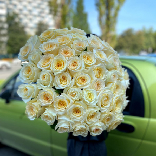 Ароматные розы 40см
